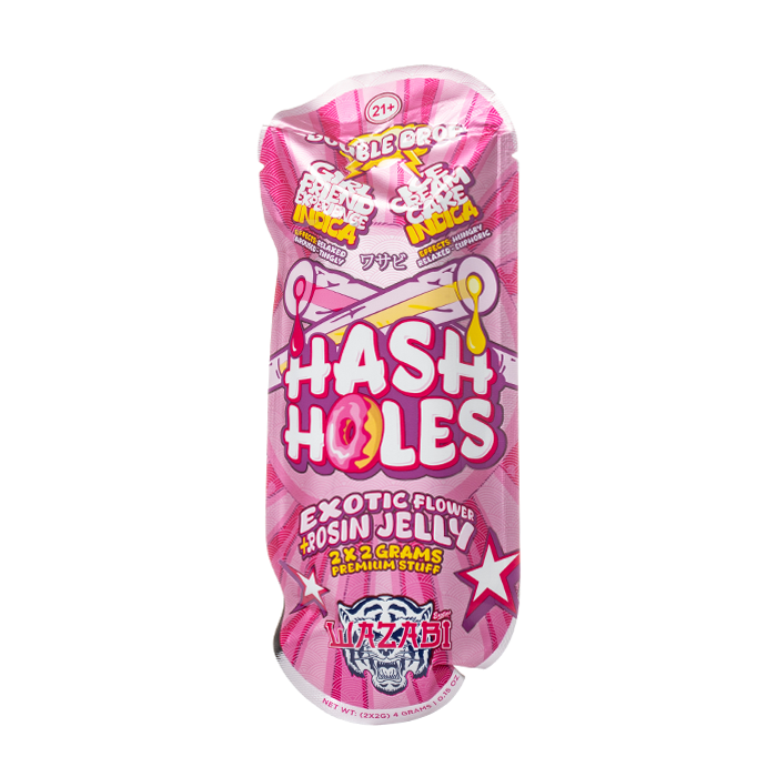 WAZABI EXOTICS 2G HASH HOLE DOUBLE DROP PREROLLS 2CT 10/PK - Image 4