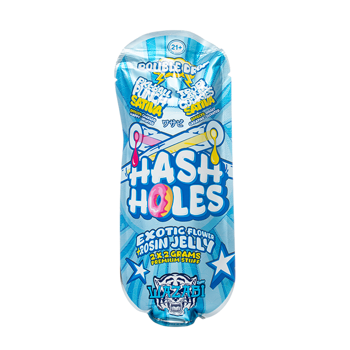WAZABI EXOTICS 2G HASH HOLE DOUBLE DROP PREROLLS 2CT 10/PK - Image 6