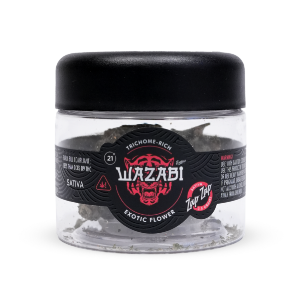 WAZABI EXOTICS 3.5 GRAMS TRICHOME-RICH EXOTIC FLOWER - Image 2