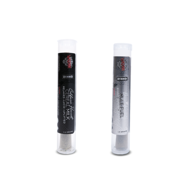 Wazabi Exotics Double Drop California Vs Oregon 1.5 Gram Prerolls 30/Pk (2 In 1 Jar) - Image 7