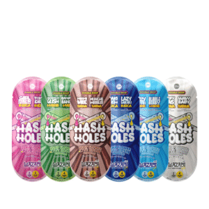 WAZABI EXOTICS 2G HASH HOLE DOUBLE DROP THC-P LIVE ROSIN JELLY PREROLLS 2CT 10/PK